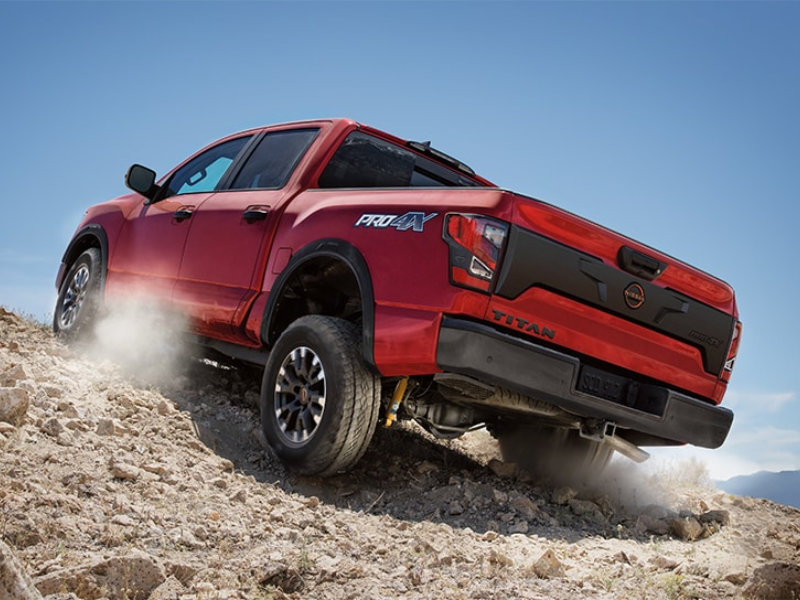 Explore the 2024 Nissan TITAN trim levels near Niles IL