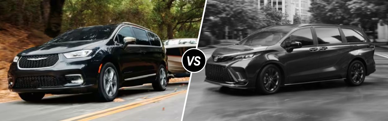 2025 Chrysler Pacifica vs 2025 Toyota Sienna near Chicago, IL