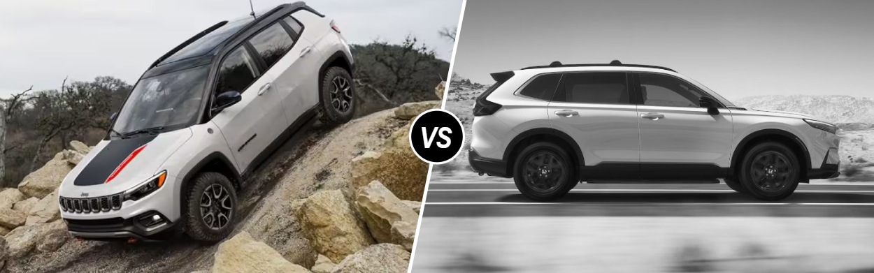 2025 Jeep Compass vs 2025 Honda CR-V near Chicago, IL