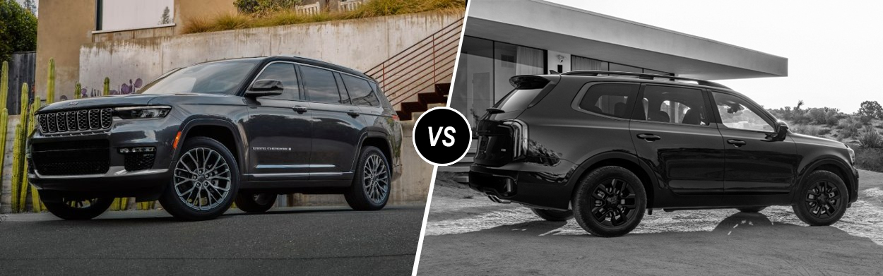 2025 Jeep Grand Cherokee L vs 2025 Kia Telluride near Chicago, IL