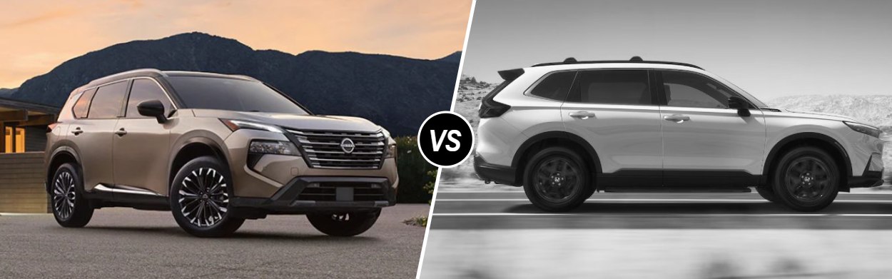 2025 Nissan Rogue vs 2025 Honda CR-V near Chicago, IL
