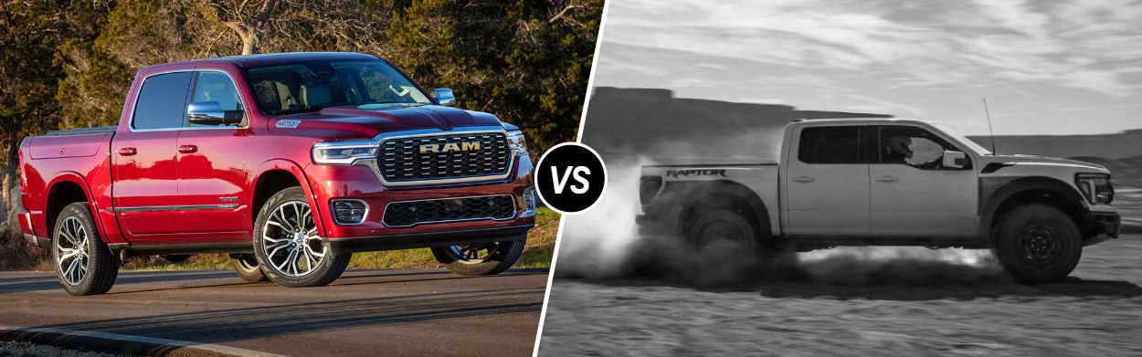 2025 RAM 1500 vs 2025 Ford F-150 in Highland, IN